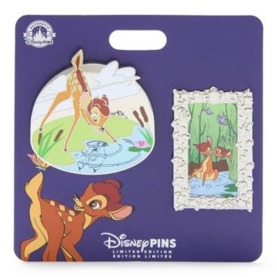 Bambi and Faline Limited Edition Pin Set, Bambi