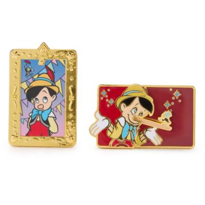 Ensemble de pin's Pinocchio en &eacute;dition limit&eacute;e