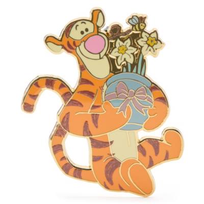 Pin floral edici&oacute;n limitada Tigger, Winnie the Pooh