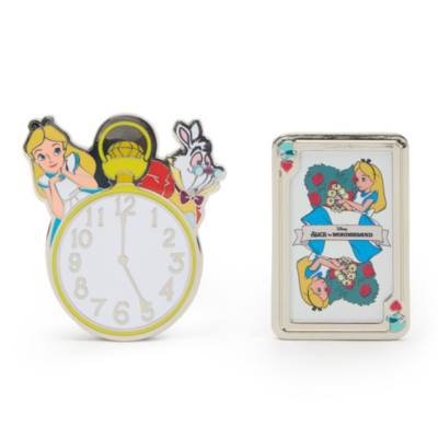 Set di pin in edizione limitata Alice nel Paese delle Meraviglie
