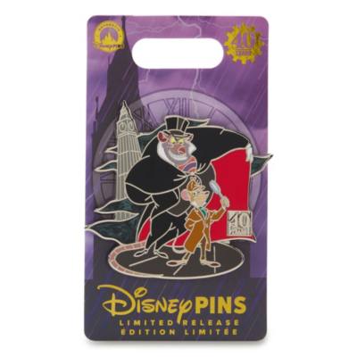 The Great Mouse Detective 40th Anniversary Limited Edition Pin