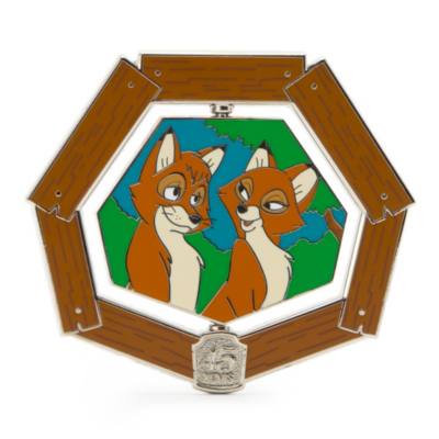 The Fox and the Hound 45th Anniversary Spinner Limited Release Pin