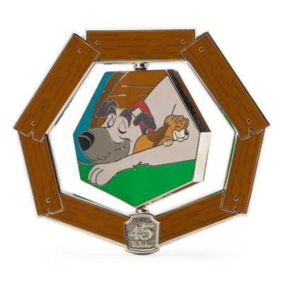 The Fox and the Hound 45th Anniversary Spinner Limited Release Pin