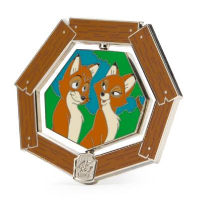 The Fox and the Hound 45th Anniversary Spinner Limited Release Pin
