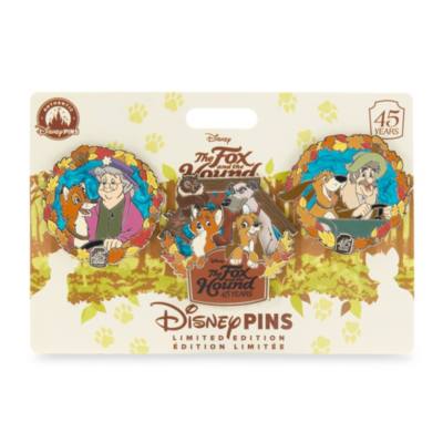 The Fox and the Hound 45th Anniversary Limited Edition Pin Set