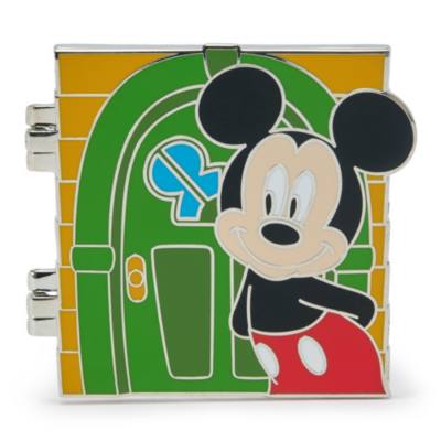 Mickey Mouse and Pluto Limited Edition Hinged Pin, Disney Enchanted Doors