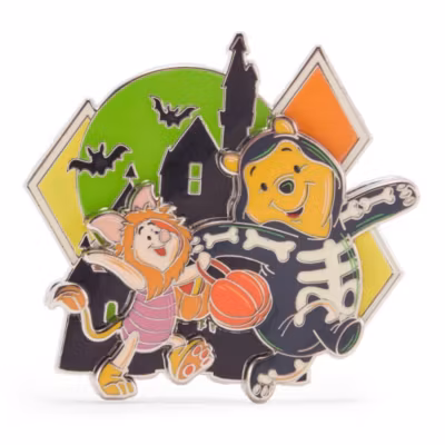 Winnie Puuh - Winnie Puuh und Ferkel - Happy Halloween - Anstecknadel in limitierter Auflage