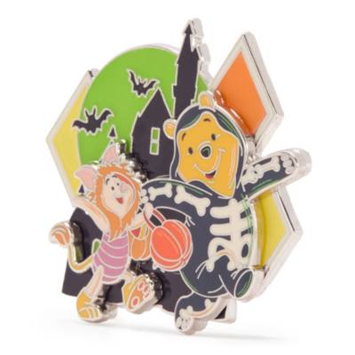 Winnie Puuh - Winnie Puuh und Ferkel - Happy Halloween - Anstecknadel in limitierter Auflage
