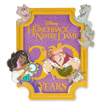 The Hunchback of Notre Dame 30th Anniversary Limited Edition Jumbo Pin, Disney Beyond the Magic, D23: The Ultimate Disney Fan Event