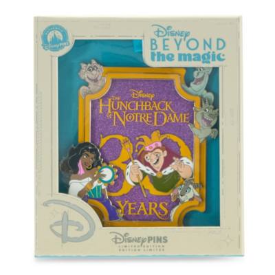 The Hunchback of Notre Dame 30th Anniversary Limited Edition Jumbo Pin, Disney Beyond the Magic, D23: The Ultimate Disney Fan Event