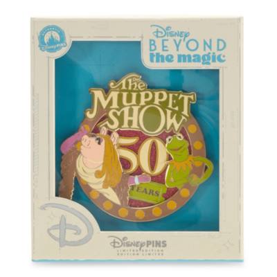 The Muppet Show 50th Anniversary Limited Edition Jumbo Pin, Disney Beyond the Magic, D23: The Ultimate Disney Fan Event