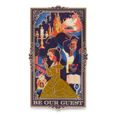 Beauty and the Beast 35th Anniversary Limited Edition Pin, D23: The Ultimate Disney Fan Event