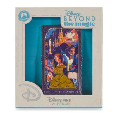 Beauty and the Beast 35th Anniversary Limited Edition Pin, D23: The Ultimate Disney Fan Event