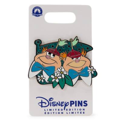 Pin's Tweedledee et Tweedledum en &eacute;dition limit&eacute;e, Alice au Pays des Merveilles