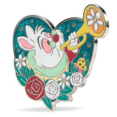 Pin's Lapin Blanc en &eacute;dition limit&eacute;e, Alice au Pays des Merveilles