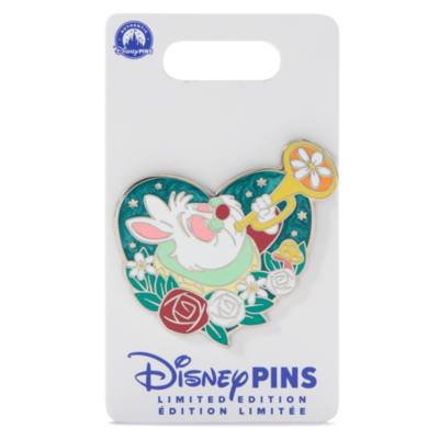 Pin's Lapin Blanc en &eacute;dition limit&eacute;e, Alice au Pays des Merveilles