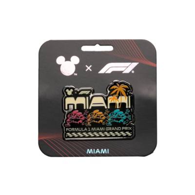 Pin edici&oacute;n limitada Gran Premio Miami, Disney&nbsp;x&nbsp;Formula&nbsp;1