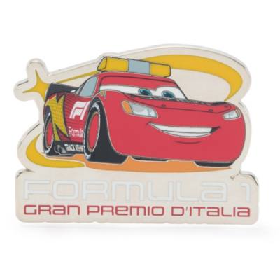 Pin's Flash McQueen Disney Pixar Cars&nbsp;x&nbsp;Formule&nbsp;1