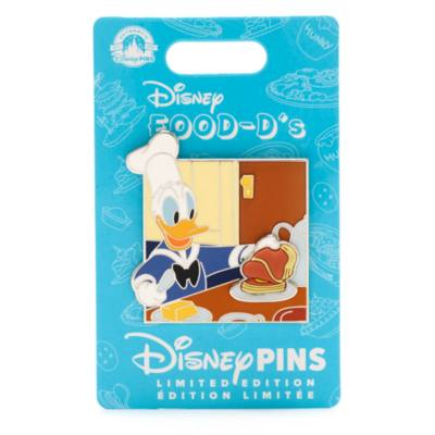 Donald Duck Food-D's Limited Edition Pin, Three for Breakfast