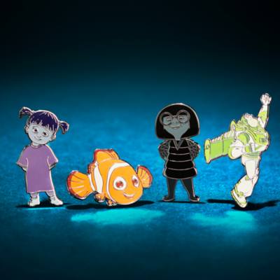 その他 PIXAR CHARACTERS & PIXAR LOGO FIGURE SET Disney Pixar Alien Remix Monsters Inc & The Incredibles 2.5