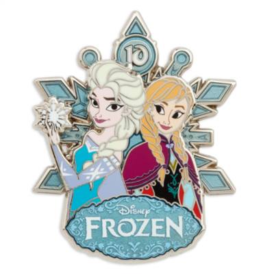Anna and Elsa 10th Anniversary Limited Edition Pin, Frozen