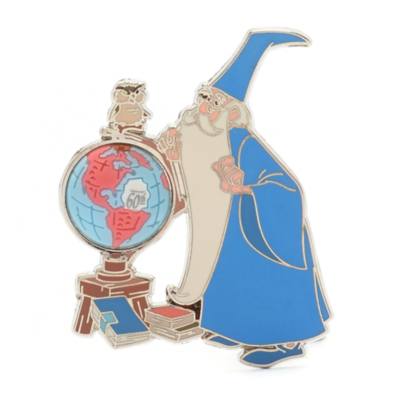 Merlin and Archimedes 60th Anniversary 2023 Limited Edition Pin, The Sword in the Stone