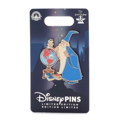 Merlin and Archimedes 60th Anniversary 2023 Limited Edition Pin, The Sword in the Stone