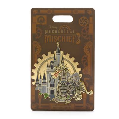 Maleficent Dragon Mechanical Mischief Limited Release Jumbo Pin, Festival of Fantasy