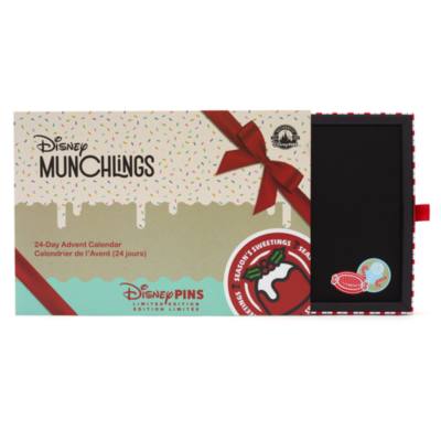 Set pins misteriosos calendario Adviento 24 d&iacute;as 2023 edici&oacute;n limitada, Disney Munchlings