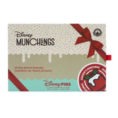 Set pins misteriosos calendario Adviento 24 d&iacute;as 2023 edici&oacute;n limitada, Disney Munchlings