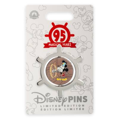 Mickey Mouse 95th Anniversary Limited Edition Spinner Pin