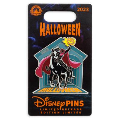 The Headless Horseman Halloween 2023 Limited Release Pin, The Adventures of Ichabod and Mr. Toad