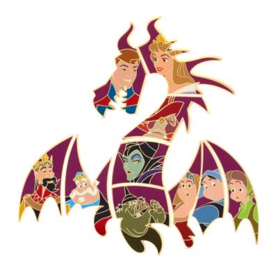 Sleeping Beauty 65th Anniversary Mystery Pin Set