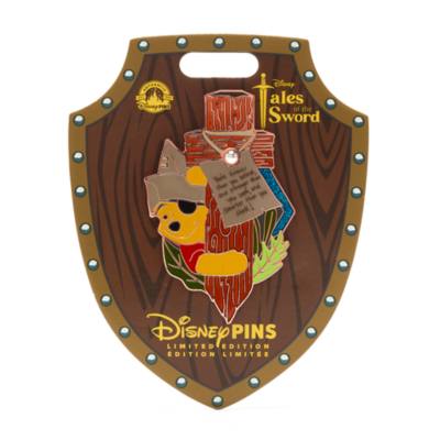 Winnie the Pooh Tales of the Sword Limited Edition Jumbo Pin