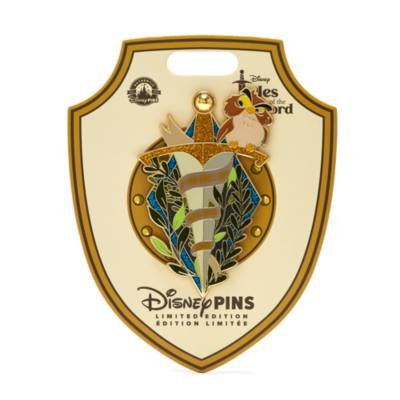 Archimedes Tales of the Sword Limited Edition Jumbo Pin, The Sword in the Stone