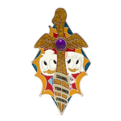 Dewey and Webby Tales of the Sword Limited Edition Jumbo Pin, DuckTales
