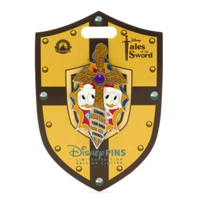 Dewey and Webby Tales of the Sword Limited Edition Jumbo Pin, DuckTales