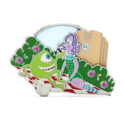 Mike Wazowski and Celia Mae Pixar in the Park Limited Edition Pin, Monsters, Inc.