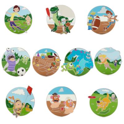 Set pins misteriosos edici&oacute;n limitada Pixar in the Park