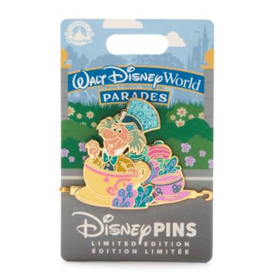 Walt Disney World Mad Hatter Limited Edition Pin, Alice in Wonderland