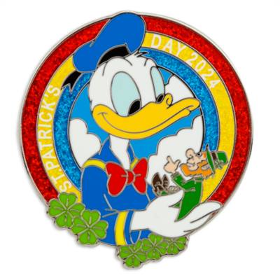 Donald Duck St. Patrick's Day 2024 Limited Release Pin