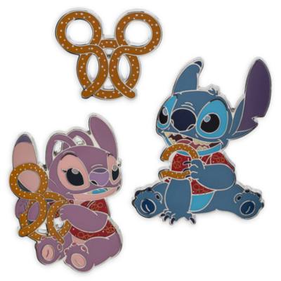 Stitch Attacks Snacks Limited Release Pretzel Pin Set, 1 of 12