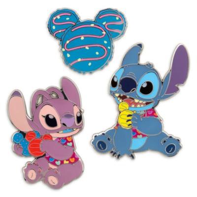 Stitch Attacks Snacks Limited Release Macaron Pin Set, 3 of 12