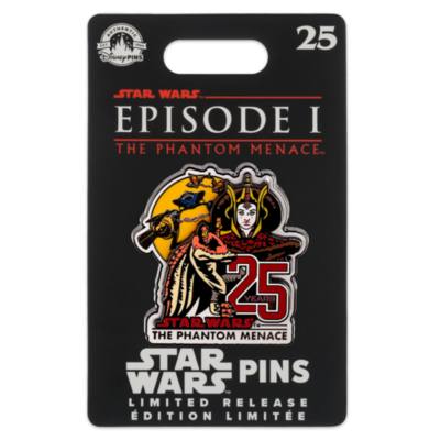 Padmé Amidala Limited Release Pin, Star Wars Episode 1 - The Phantom Menace 25th Anniversary