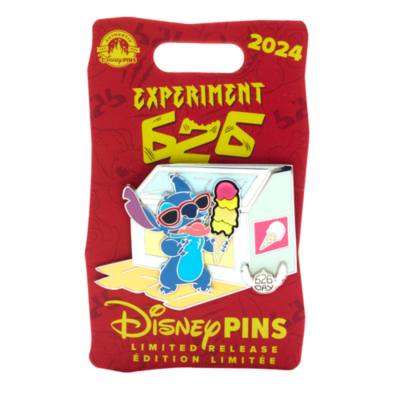 Stitch Experiment 626  Limited Release Scented Ice Cream Pin, 626 Day 2024