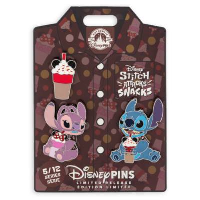 Stitch Attacks Snacks Ice Cream Limited Release Pin Set, 5 of 12
