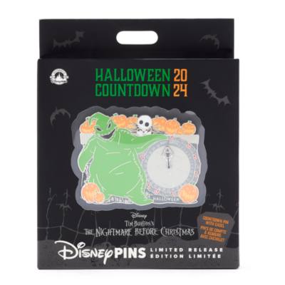 Oogie Boogie Jumbo Limited Release 2024 Halloween Countdown Pin, Tim Burton's The Nightmare Before Christmas