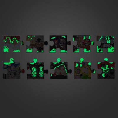 The Muppets Haunted Mansion Puzzle Piece Limited Edition Mystery Pin