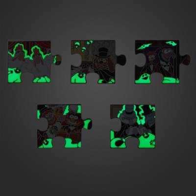 The Muppets Haunted Mansion Puzzle Piece Limited Edition Mystery Pin