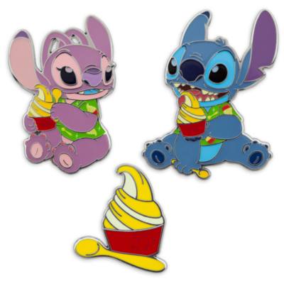 Stitch Attacks Snacks Pineapple Swirl Limited Release Pin Set, 8 of 12